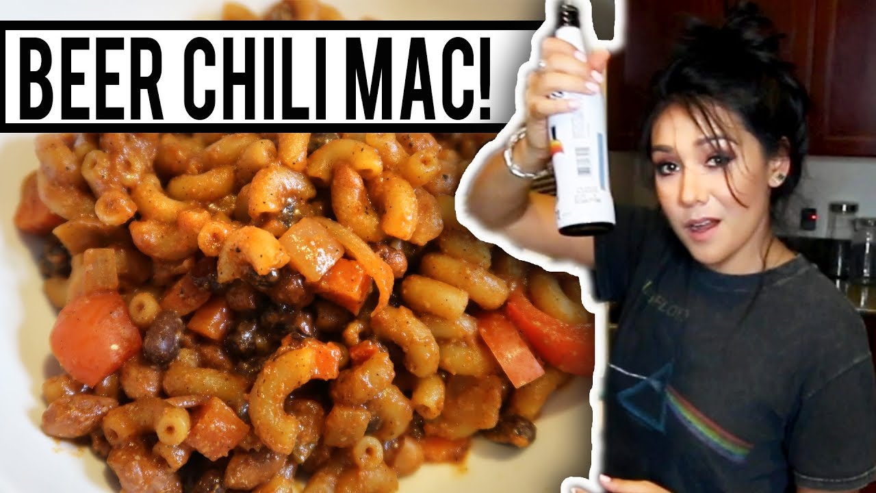 BEER CHILI MAC 🍺 (Thug Kitchen Recipe)  | Tasty Tuesday