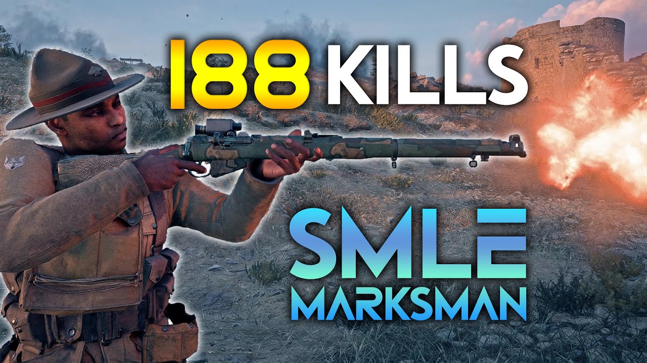 Battlefield 1 - 188 Kills on Cape Helles | SMLE MKIII