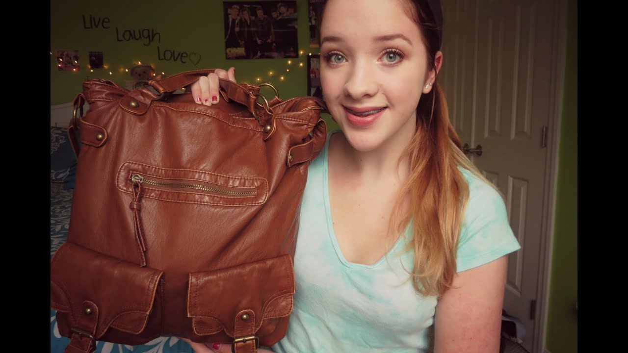 What's In My Bookbag 2014! ♡