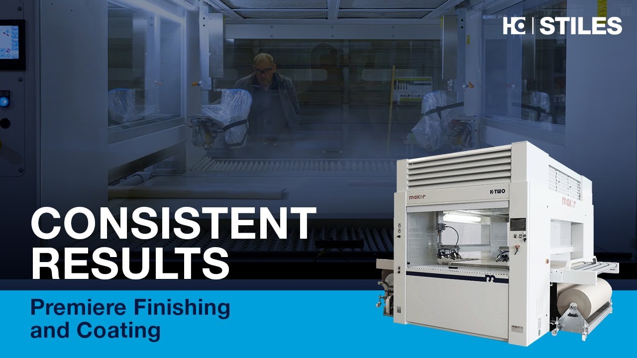 Consistent Results with the Makor K-TWO | Premiere Finishing and Coating Partnership with Stiles