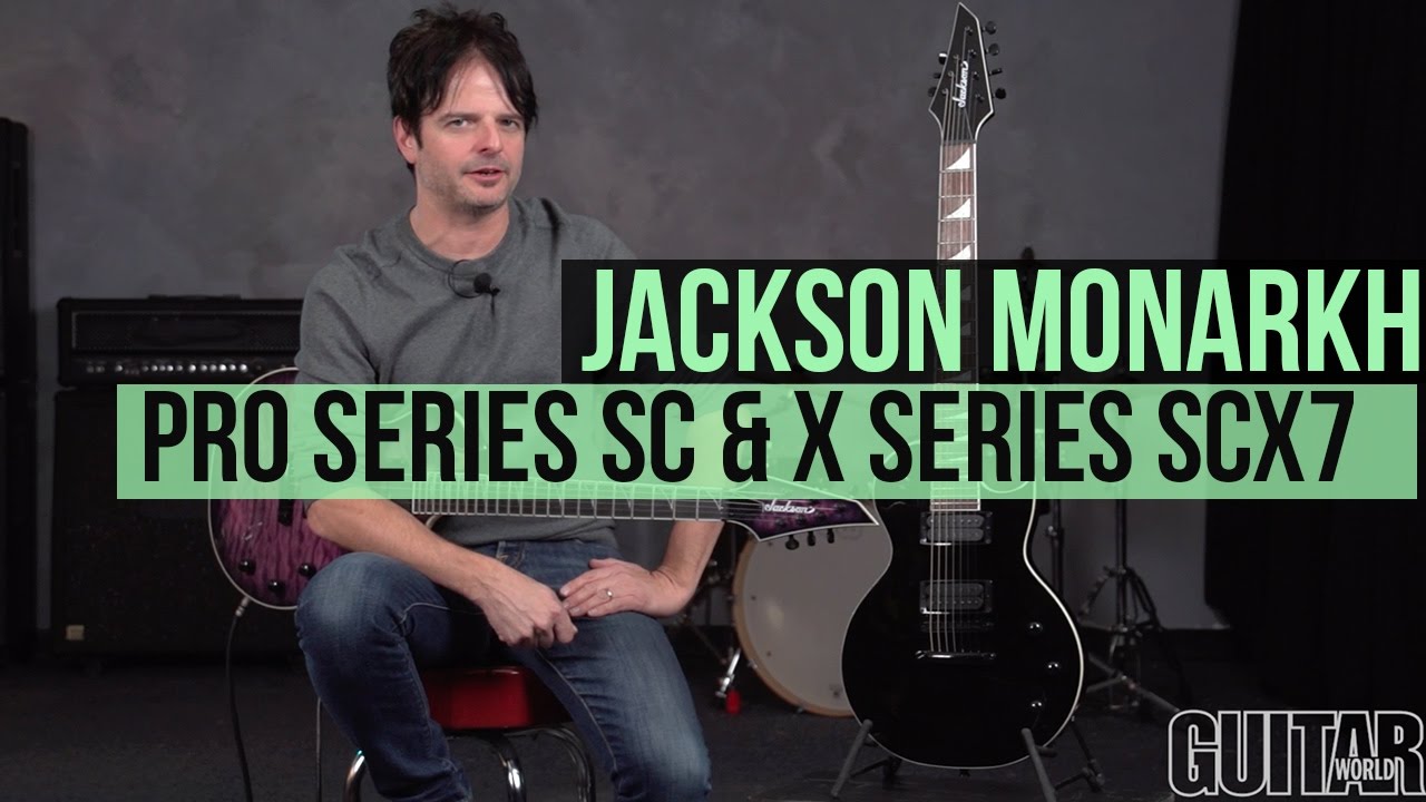 Jackson Guitars Monarkh Pro Series SC and X Series SCX7