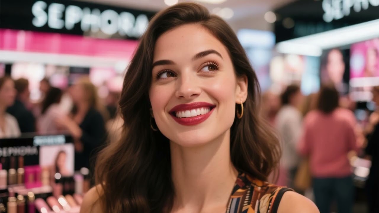 Соседка по комнате заставила меня сделать макияж в Sephora #mtf #transformation #crossdress #make...