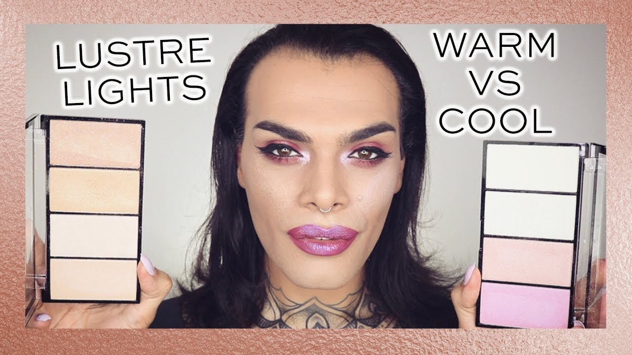 REVOLUTION | WARM TONED VS COOL TONED HIGHLIGHTERS - RE-LOADED LUSTRE LIGHTS
