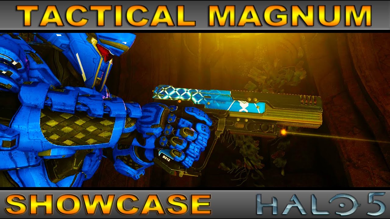 Tactical Magnum - Ultra Rare Weapon Showcase - Halo 5 Guardians
