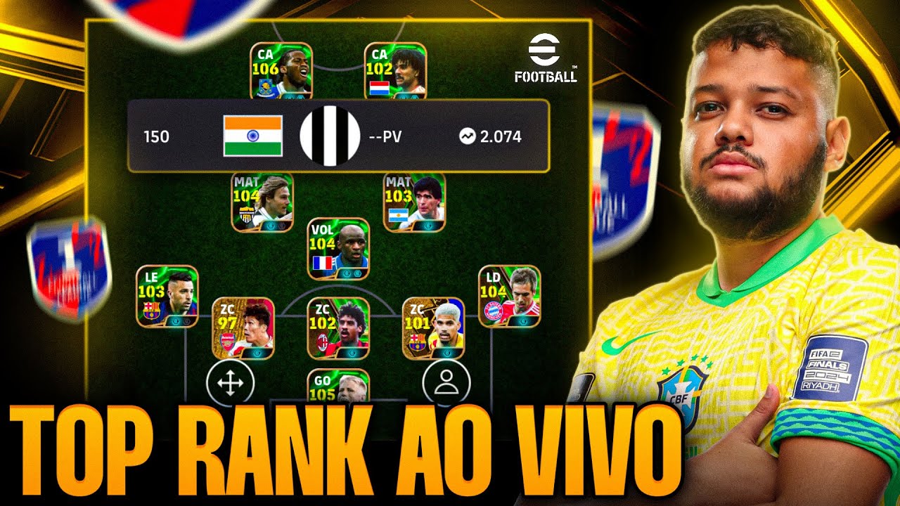 RUMO AO TOP 1000 NO EFOOTBALL MOBILE