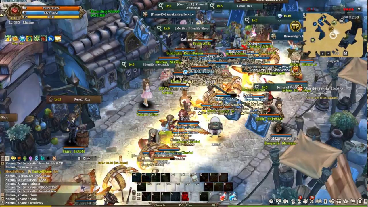 Riding in tandem (Tree Of Savior Game Play)