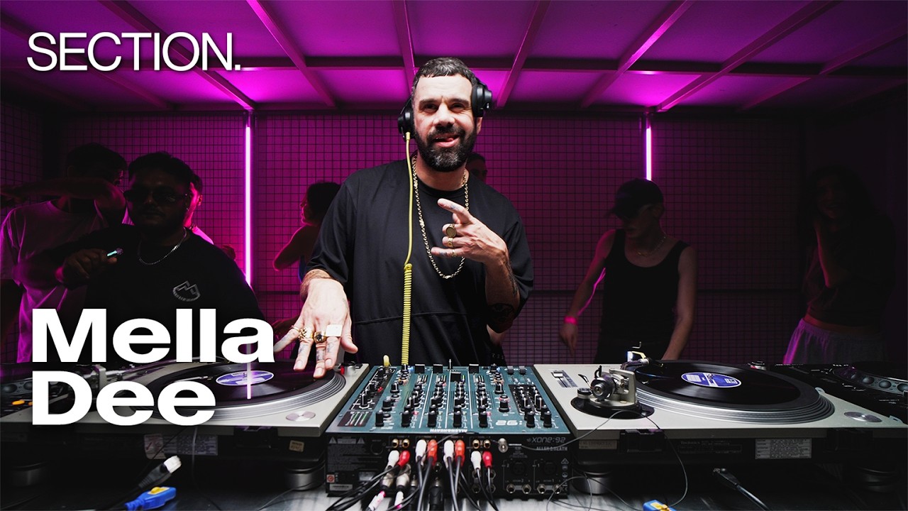 Mella Dee | Tech House Vinyl DJ Set | SECTION. | March 2026
