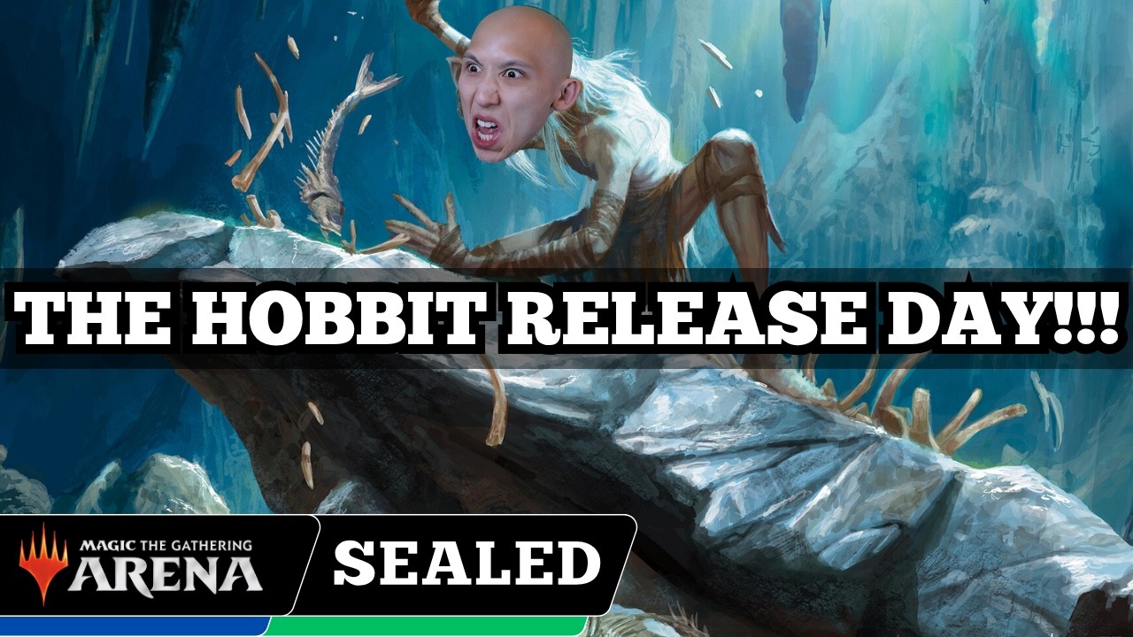 THE HOBBIT RELEASE DAY!!! | The Hobbit Sealed | MTG Arena