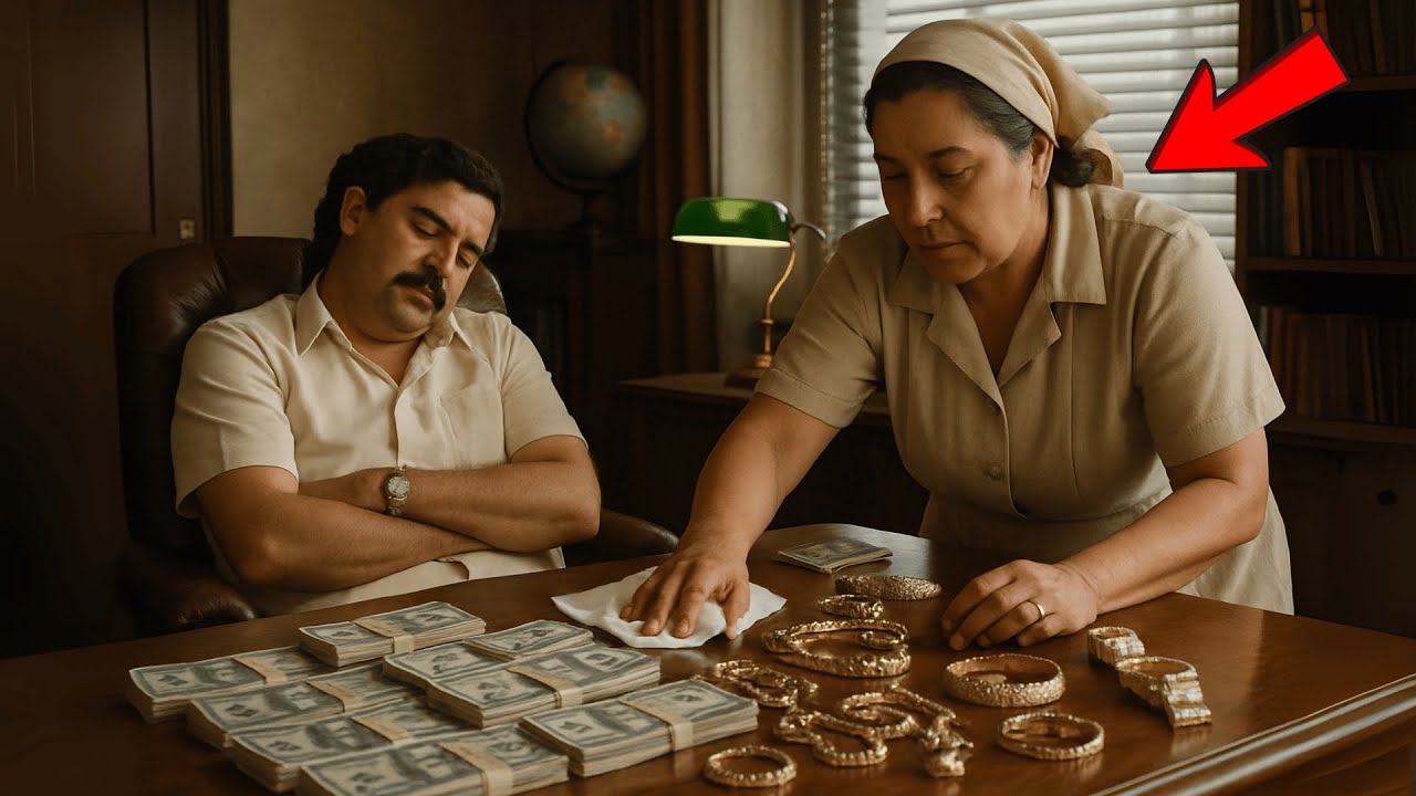 ESCOBAR FINGE QUE ESTÁ DURMIENDO PARA PROBAR SI SU EMPLEADA ES HONESTA, EL RESULTADO ES INESPERADO.
