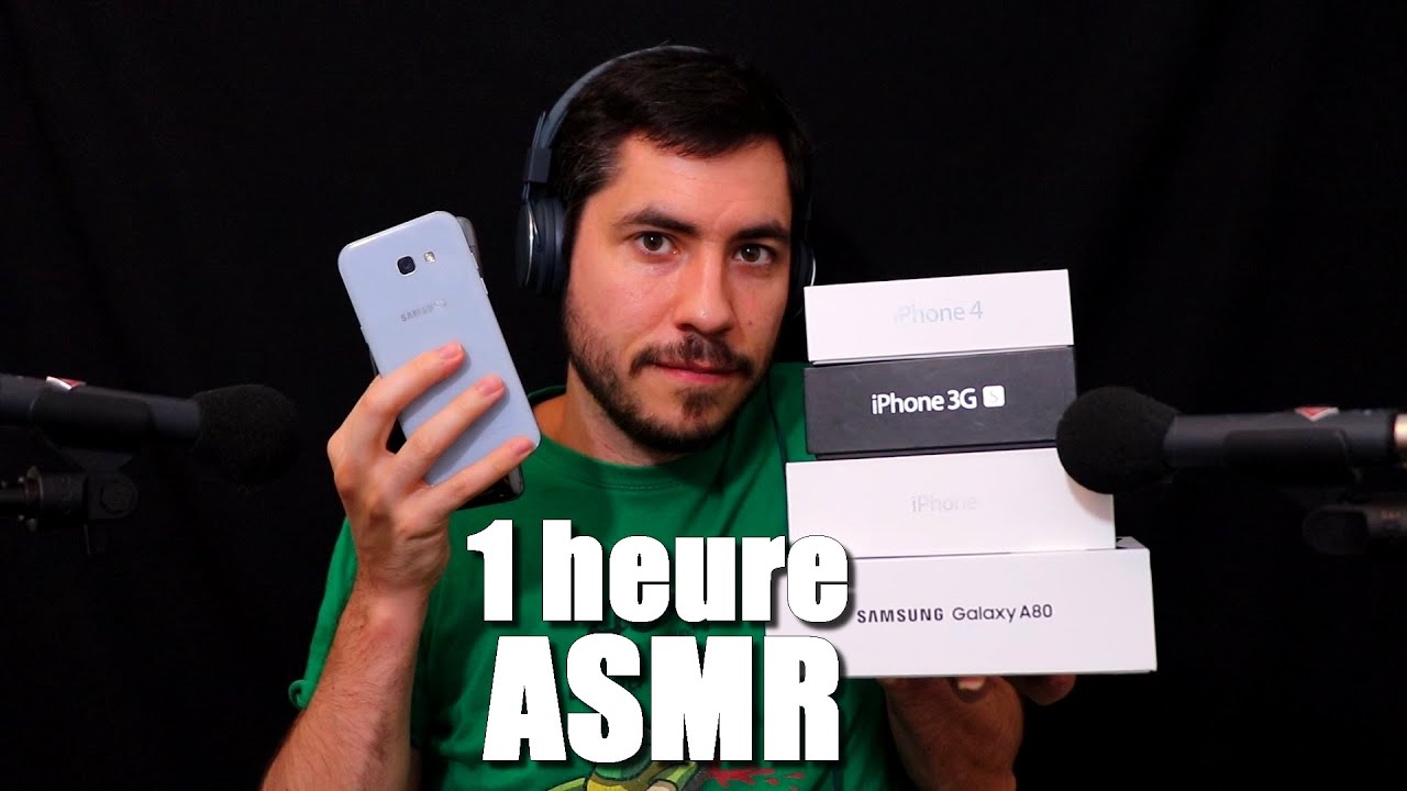 1 HEURE DE TRIGGERS SMARTPHONES ASMR
