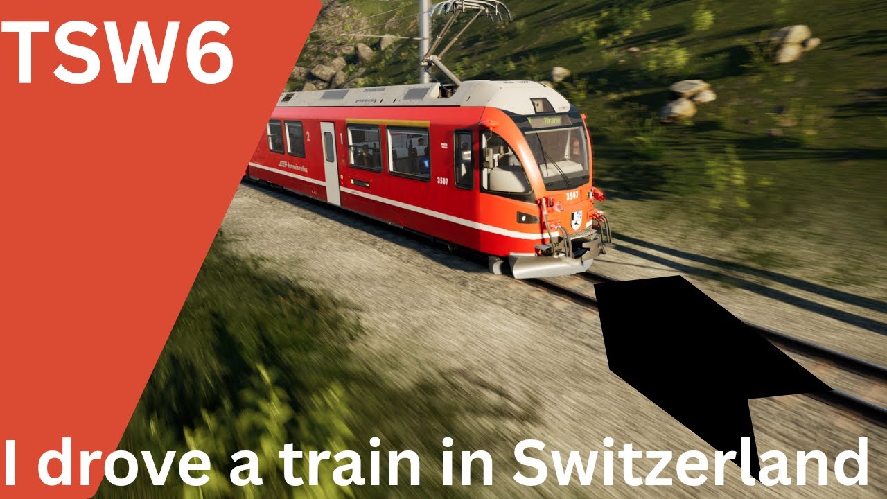 So i drove a train in Switzerland?! (TSW6 PS5)