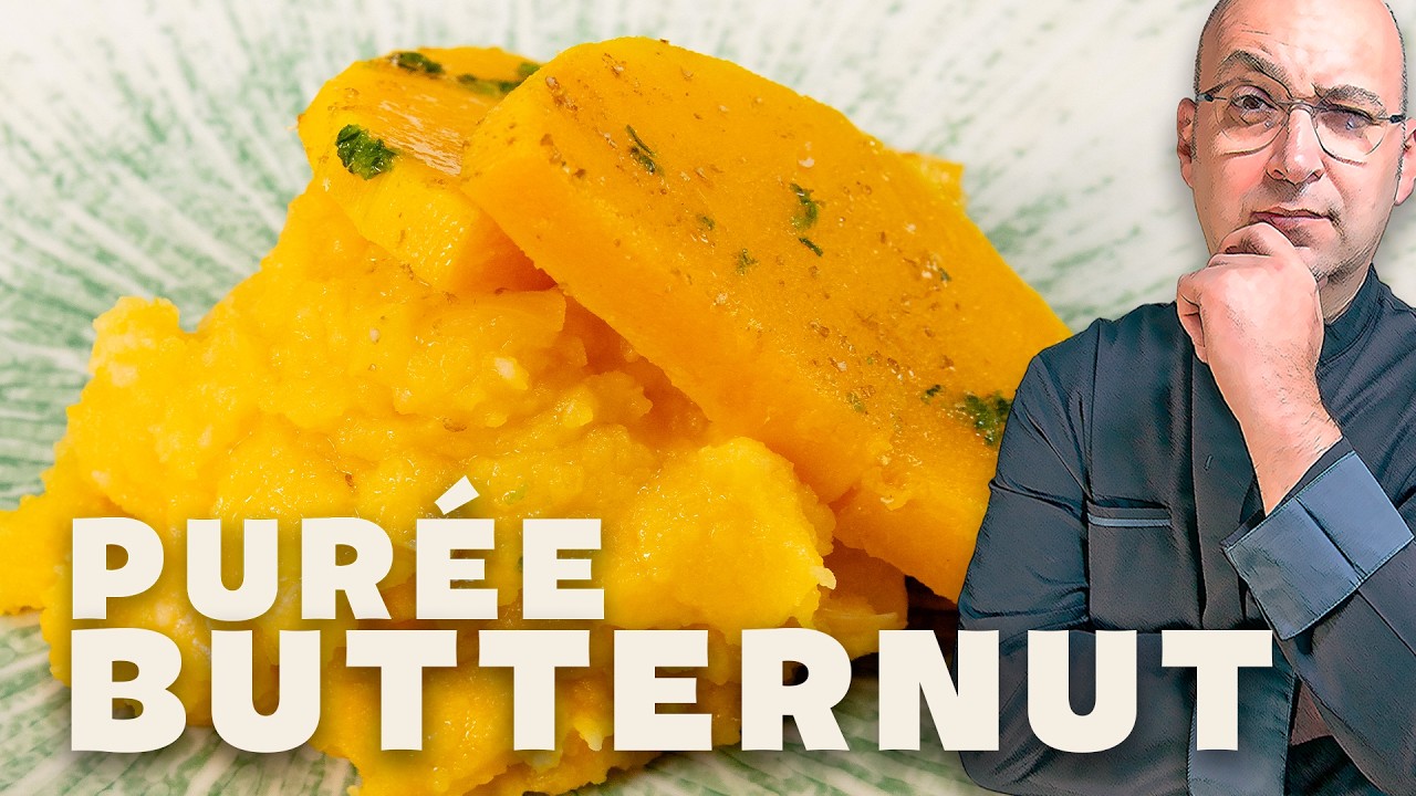Recette d'une Savoureuse Purée de Butternut.