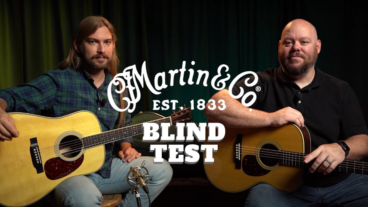 Blind Test: Martin OM-28 vs HD-35 | Can You Hear The Difference in Body Shapes?