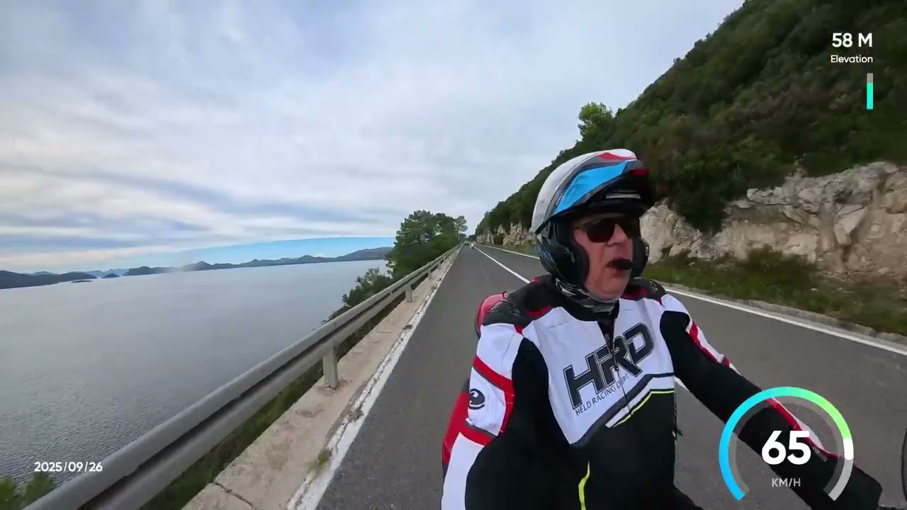 Tag 7; Teil 9, Kroatien Motorrad Tour; Magistrale; Ston bis Dubrovnik (Insta360 X4)