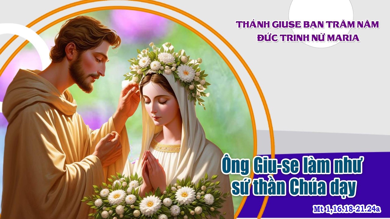 🔴Trực Tuyến  -  THÁNH LỄ THÁNH GIUSE BẠN TRĂM NĂM ĐỨC TRINH NỮ MARIA