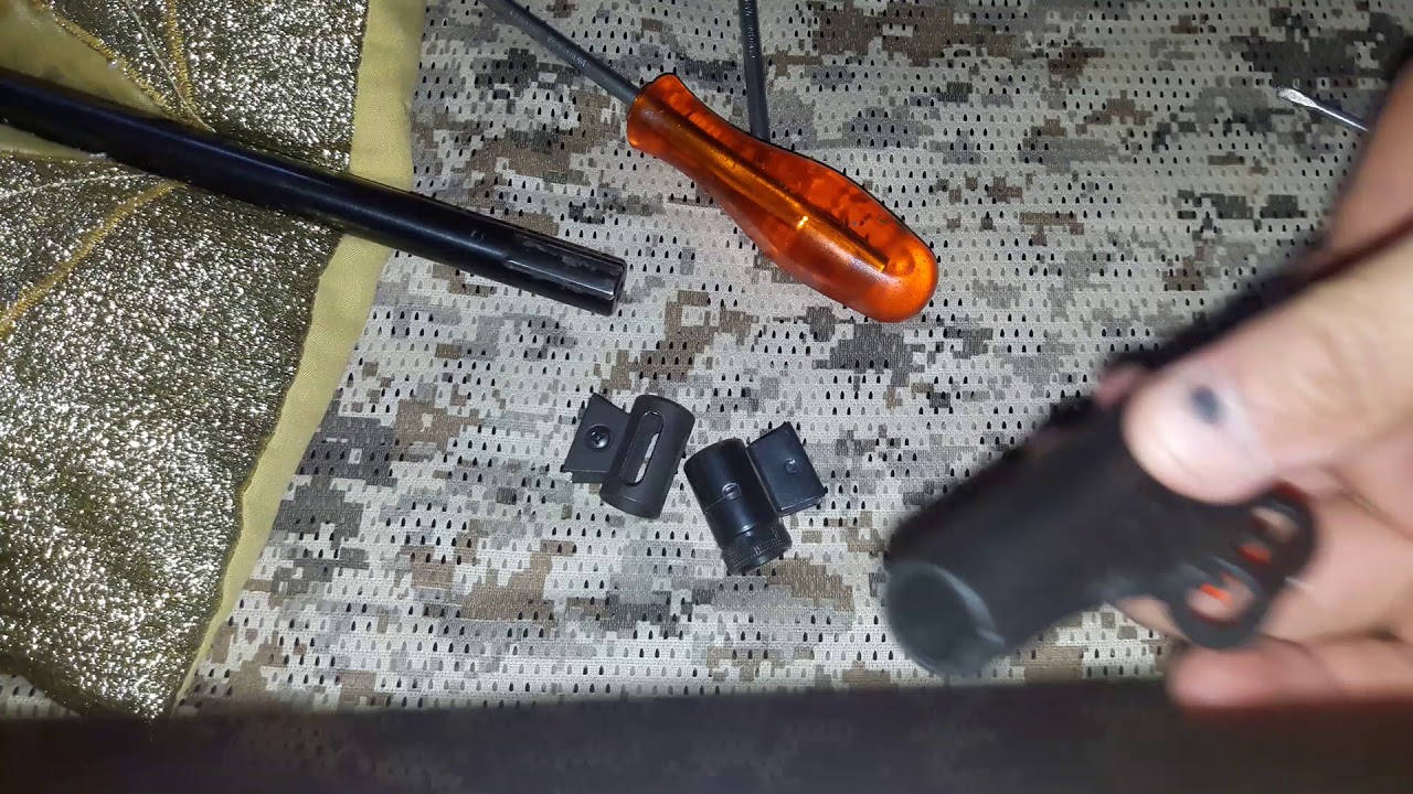تغير النشان الامامى magnum 350 front sight