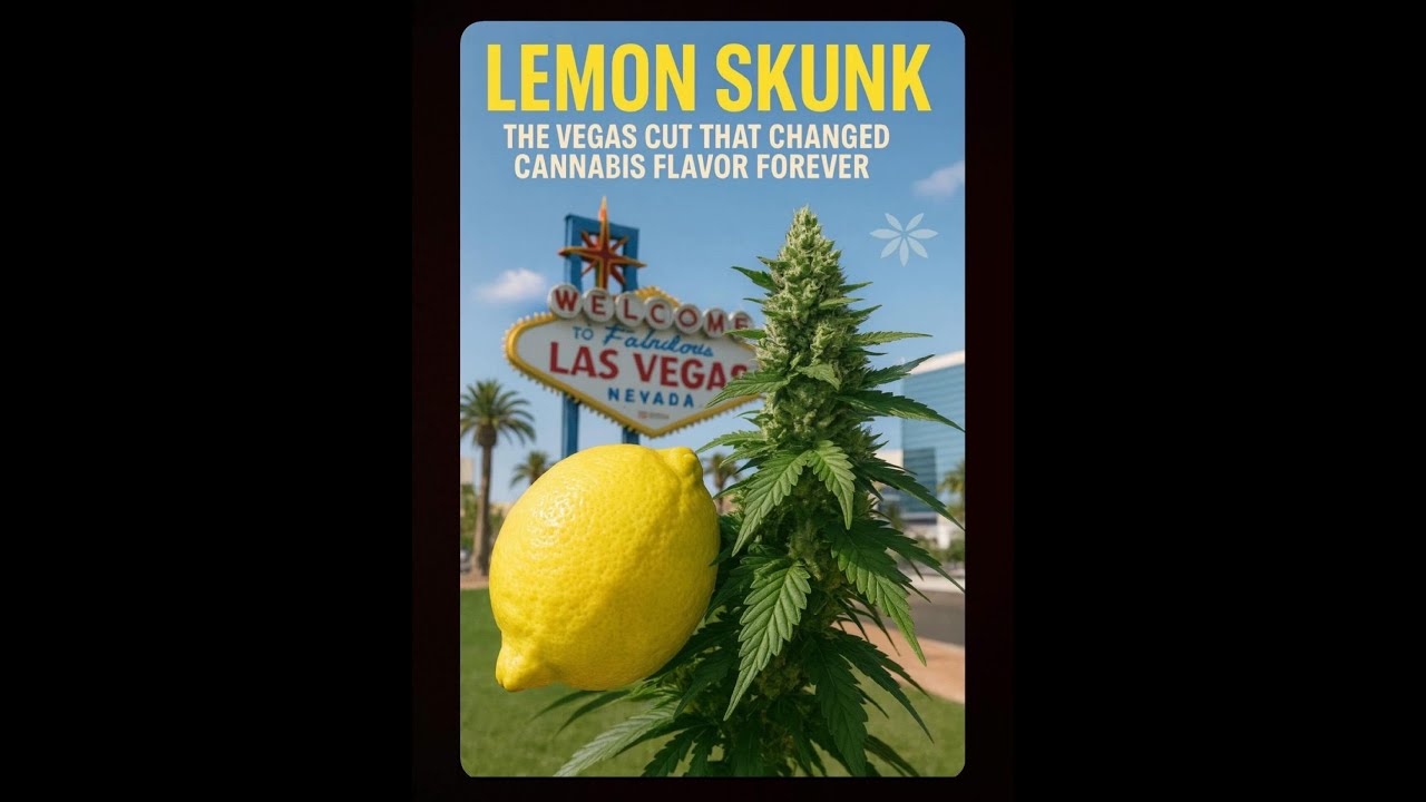 LEMON SKUNK: A VEGAS CUT THAT CHANGED CANNABIS FLAVOR FOREVER 🍋🦨