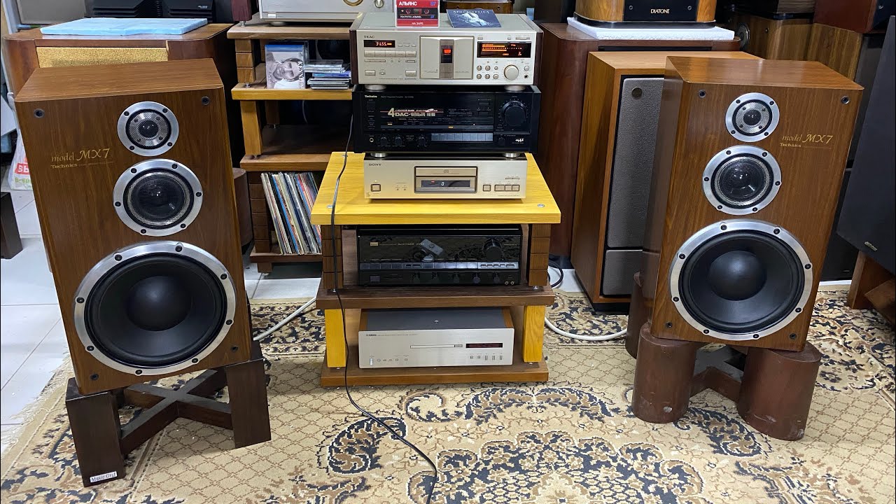 Катушки на термоядерных проводах Technics sb mx7