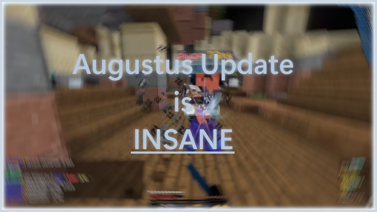 new Augustus Update is insane (NoWeb, Spider, etc)