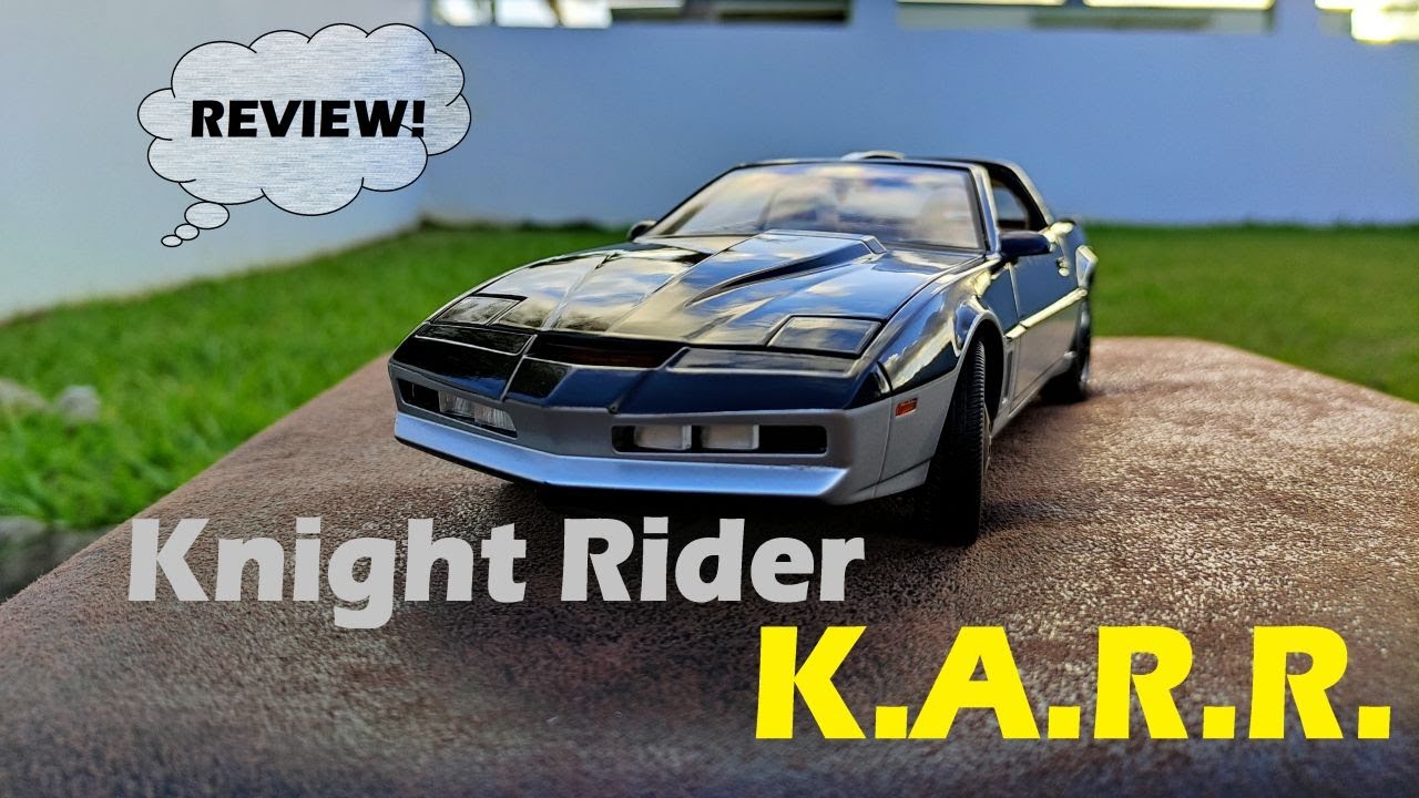 Knight Rider K.A.R.R. (Pontiac Firebird TransAm) video review: by Hot Wheels Elite (1/18 scale)