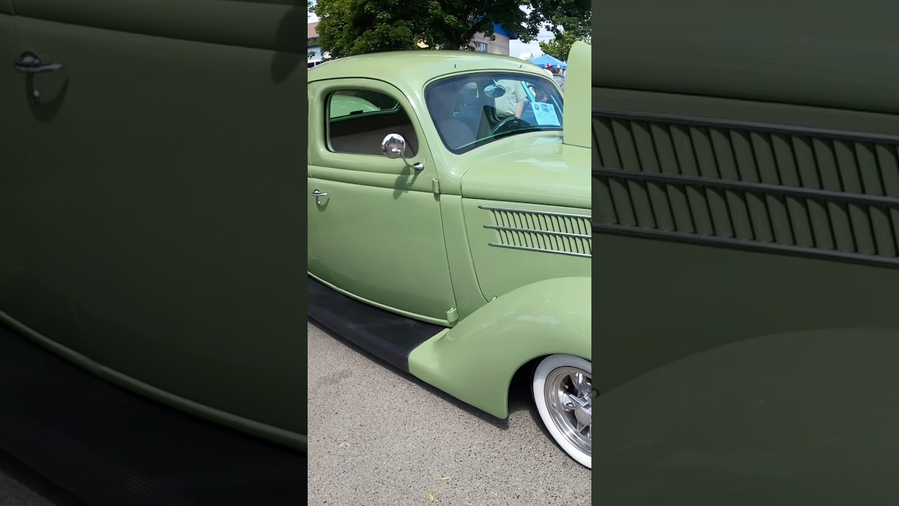 36 Ford 5 Window Coupe , do you like the color ?🫵🏻👀💯🇺🇸👍