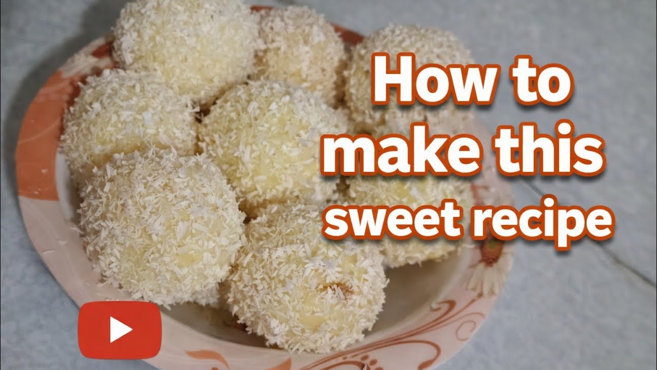 How to Make Coconut Sweet Balls at home| Easy & Delicious Sweet Recipe