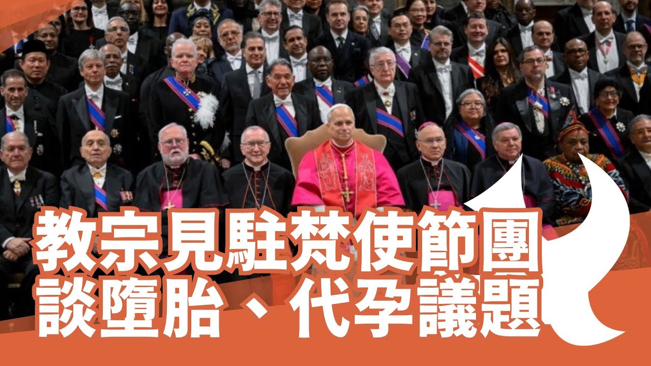 【教宗良十四世】接見駐梵使節｜回應多項議題｜墮胎與代孕