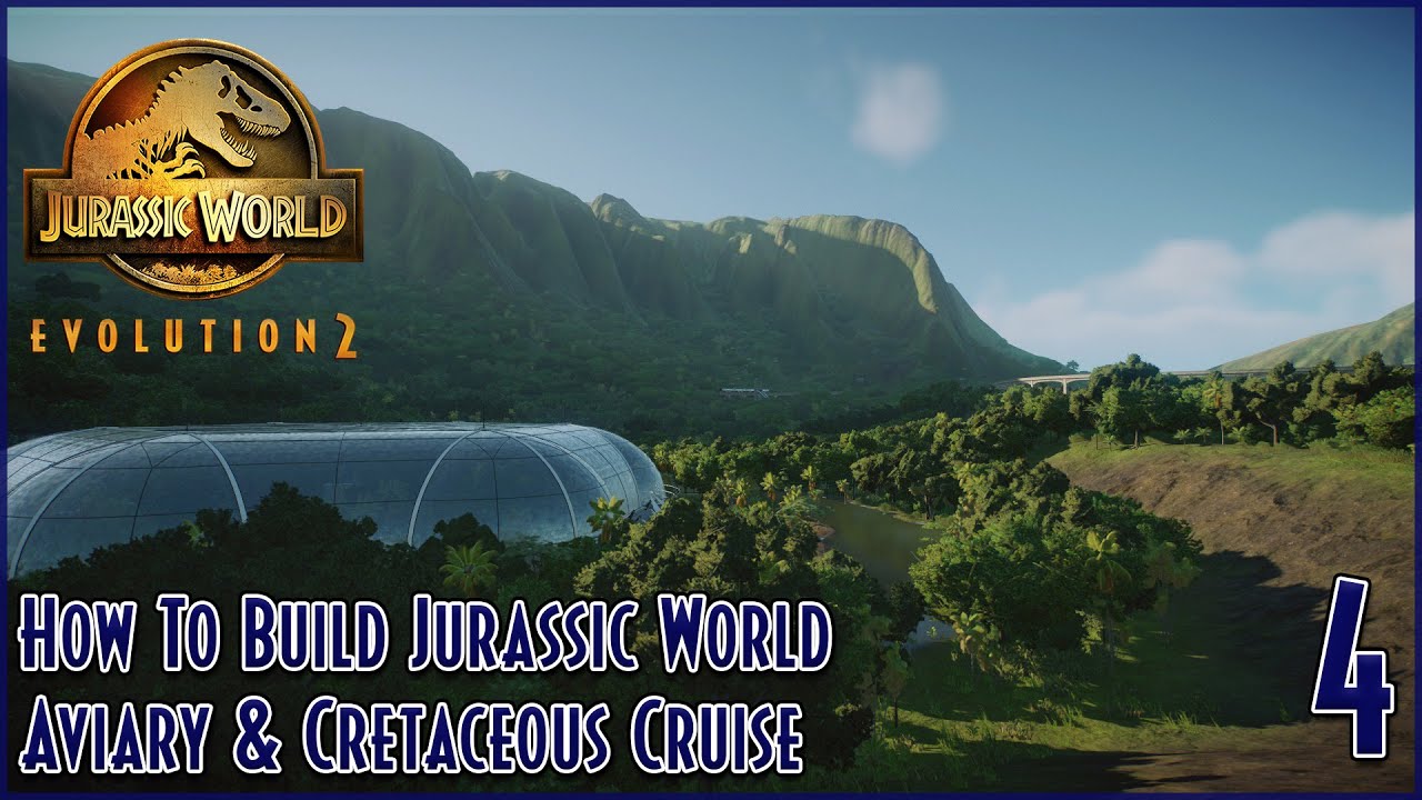 THE AVIARY & THE CRETACEOUS CRUISE | HOW TO BUILD JURASSIC WORLD | TUTORIAL