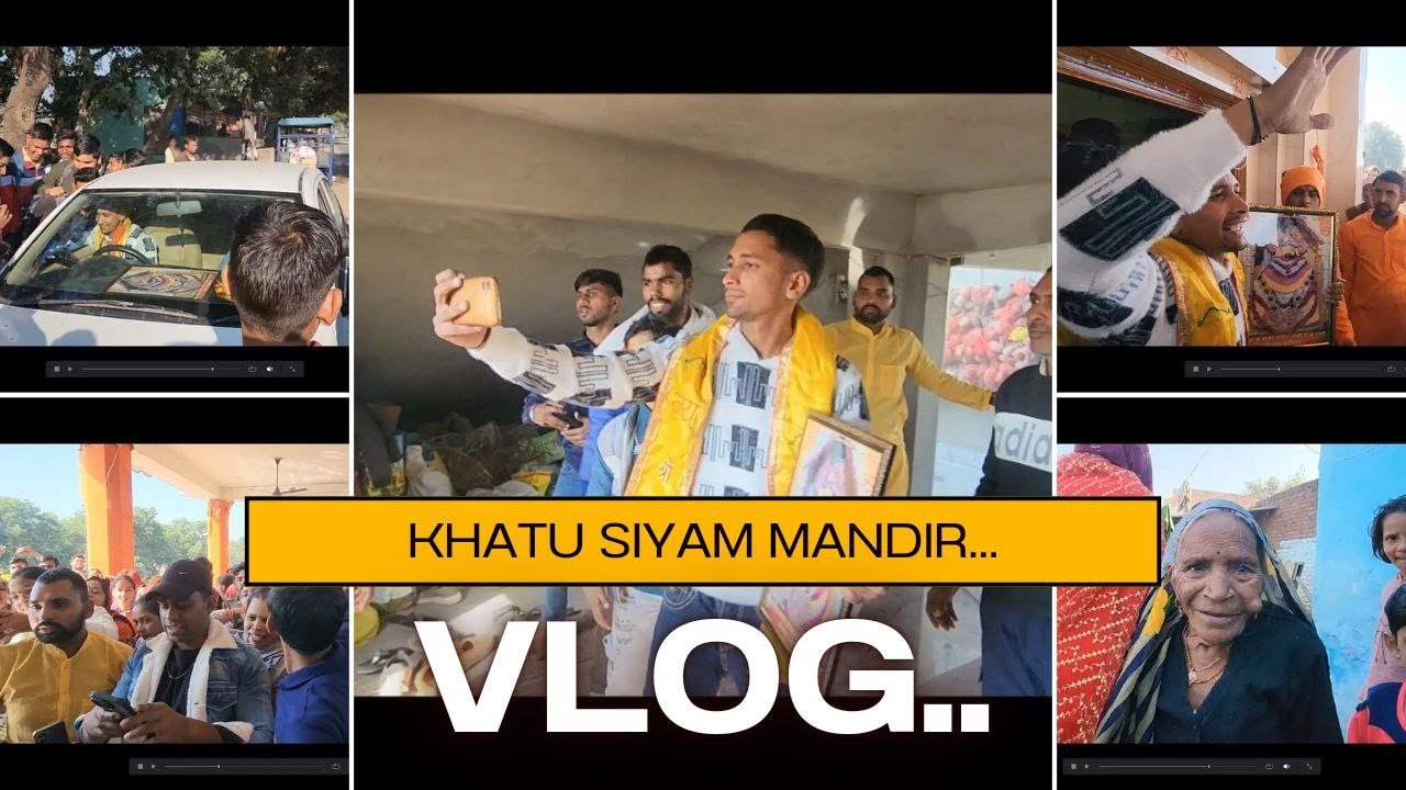 khatu shyam mandir ||  ग्राम सैफपुर पो० पीपली तह0अतरौली जिला अलीगढ़ || VLOG