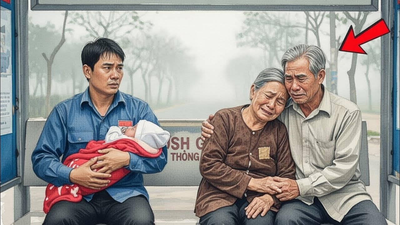 Người Cha Góa Vợ Thấy Cặp Vợ Chồng Già Bị Bỏ Rơi Ở Trạm Xe Buýt Và Hành Động Khiến Ai Cũng Xúc Động