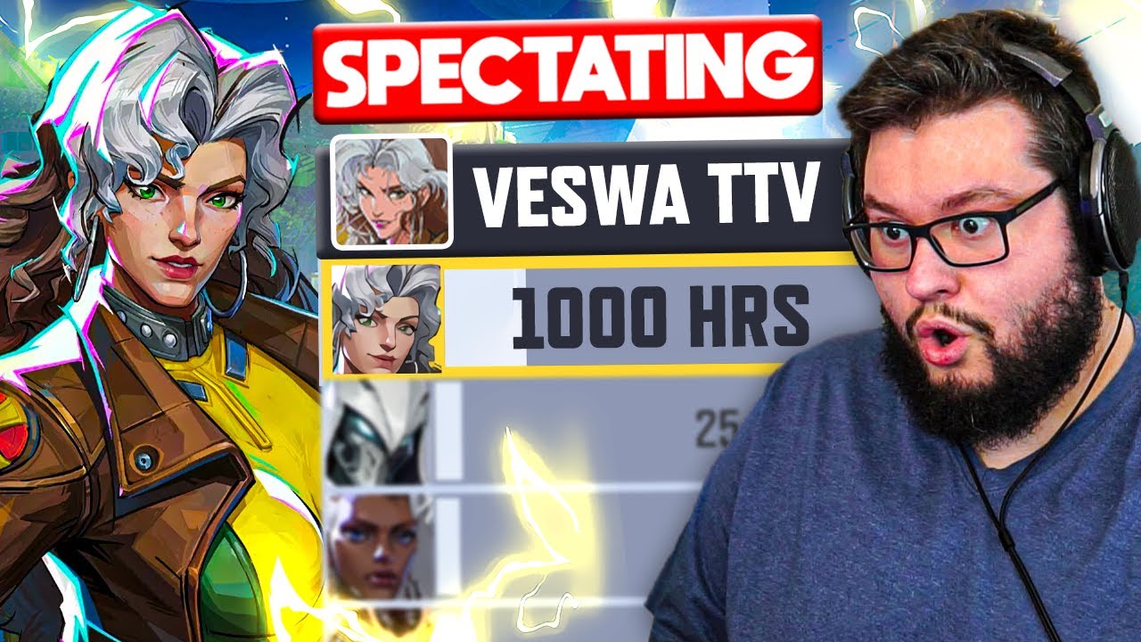I SPECTATED THE #1 ROGUE IN MARVEL RIVALS
