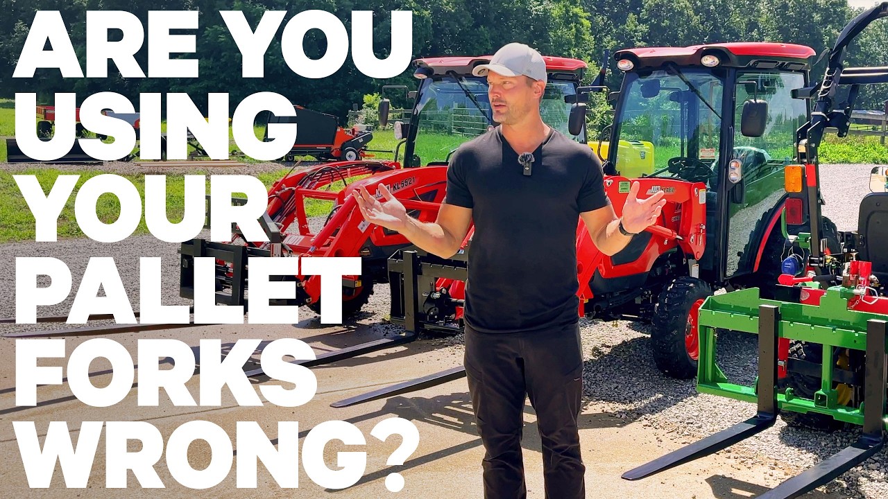 MODULAR PALLET FORKS & PALLET FORK GUIDE FOR TRACTORS