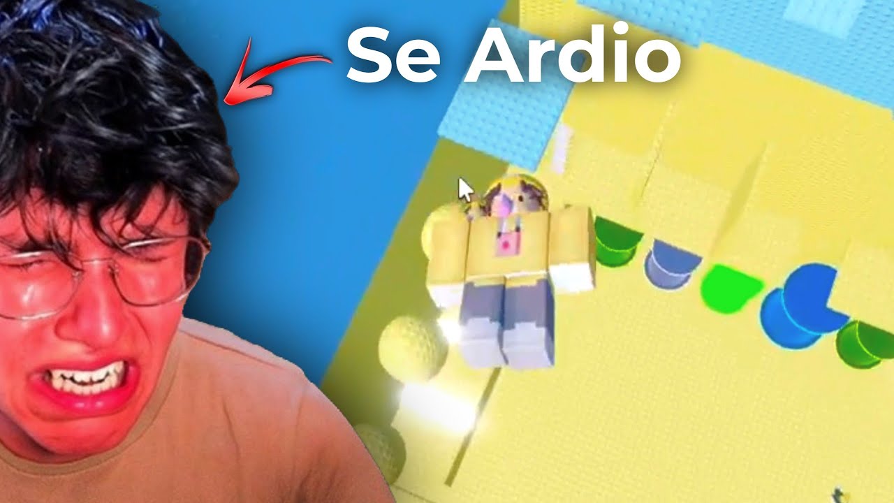 Soaring On Fire Playing Roblox Obbys 😡