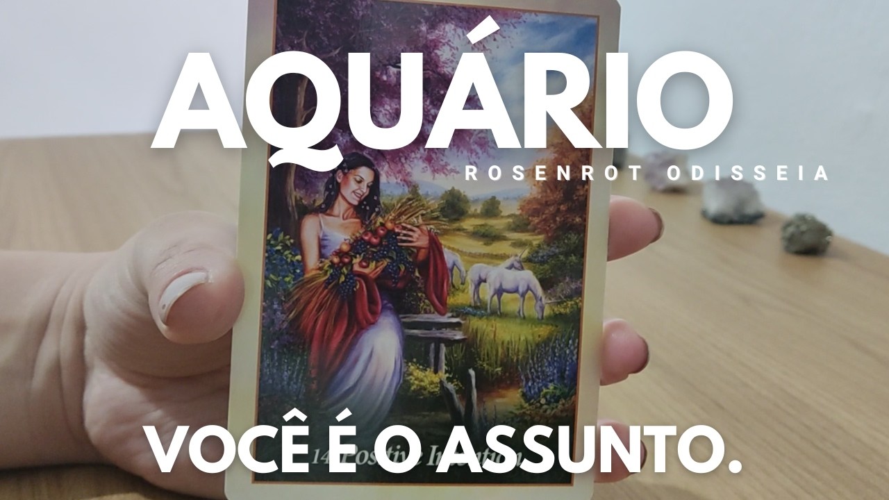 AQUÁRIO ♒︎ - QUEM NÃO SUPORTA SUA GRANDEZA TENTA MANCHAR SUA IMAGEM.