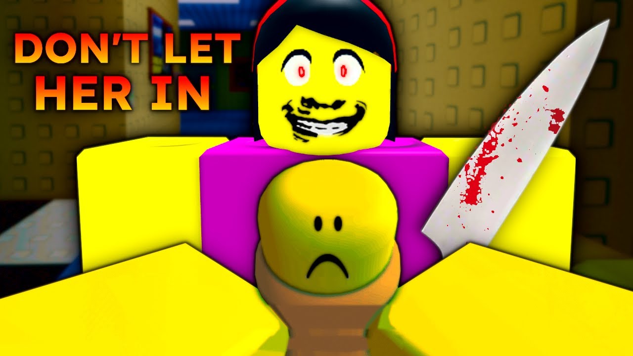 ROBLOX - Don't let Her in - [Full Walkthrough]