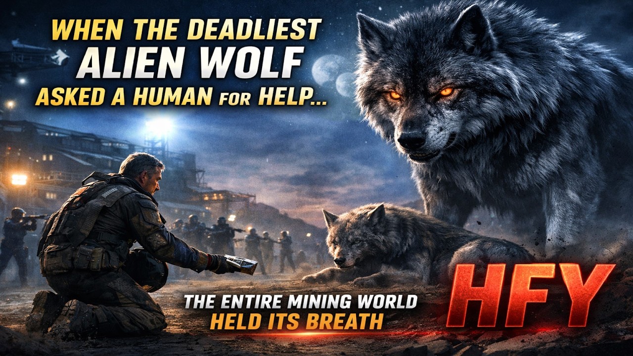 When the Deadliest Alien Wolf Asked a Human for Help, the Entire Mining World Held Its Breath | HFY