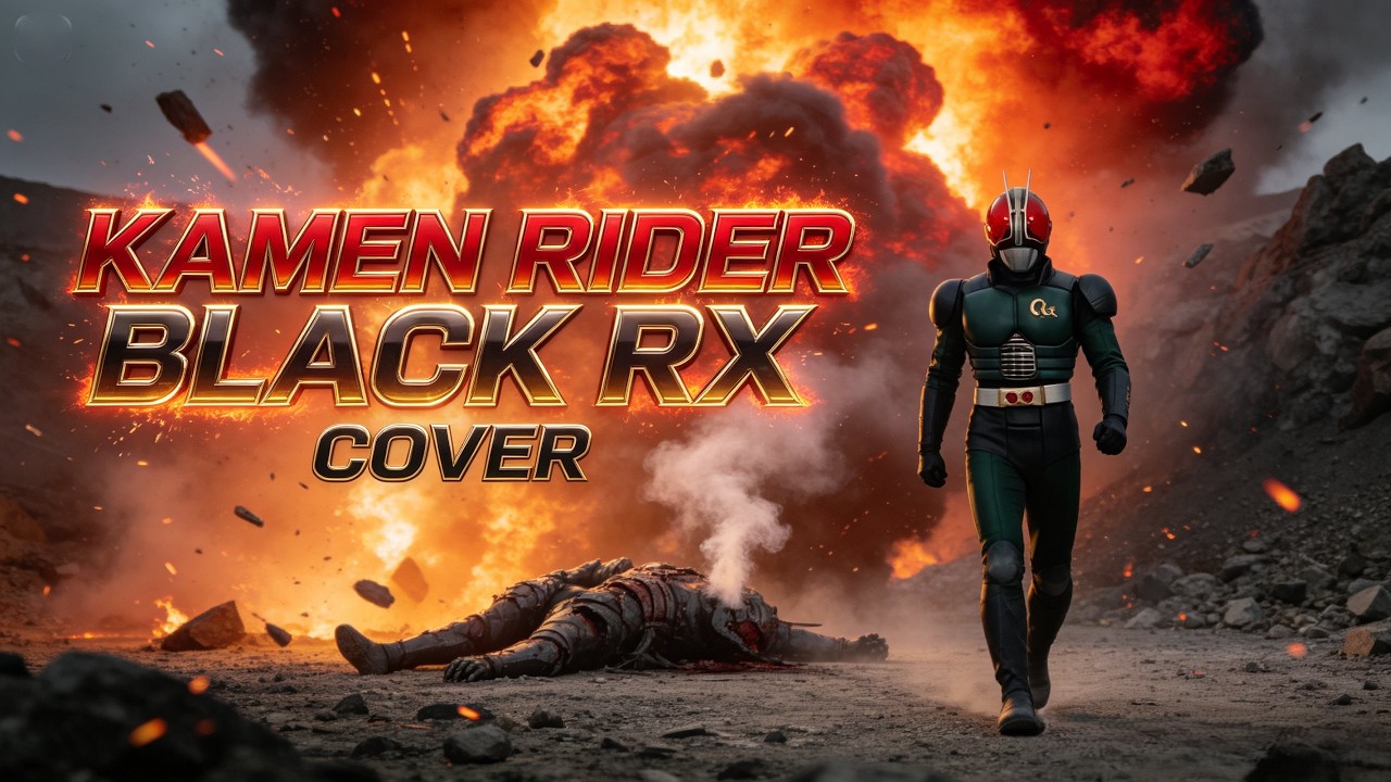 Kamen Rider Black RX Rock Cover | Epic Heroic Theme Remake🔥🔥