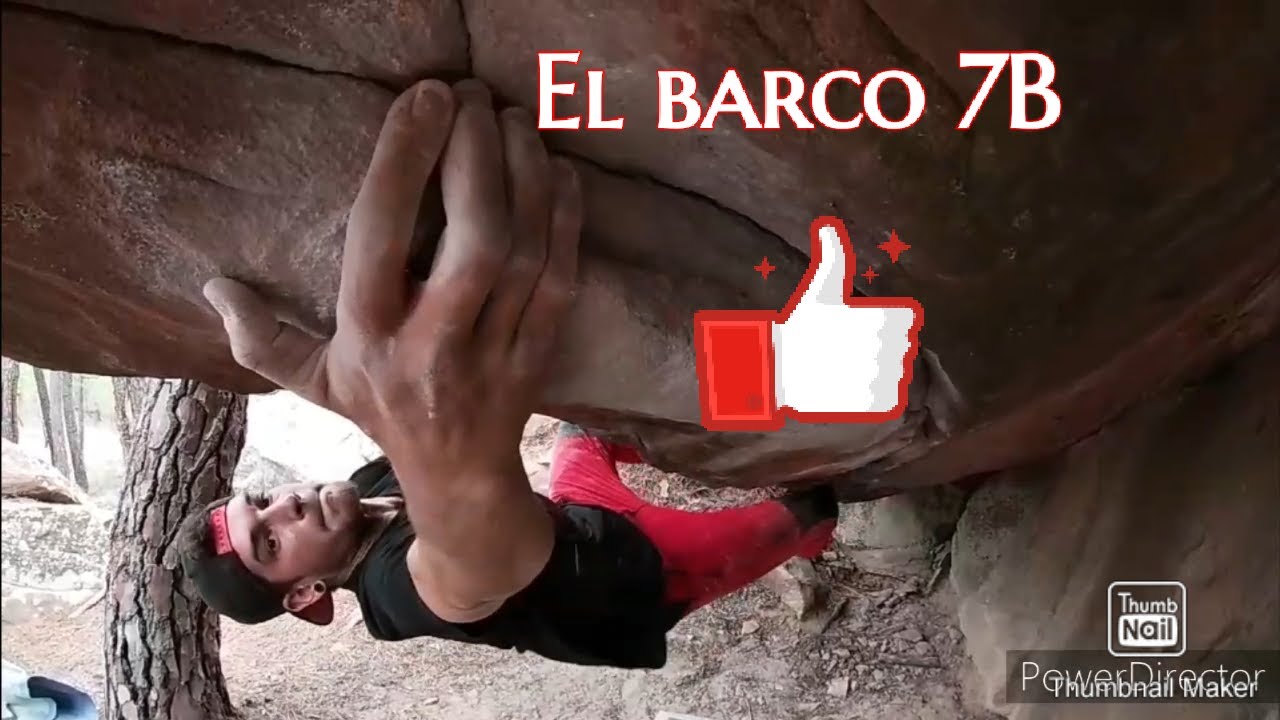 EL BARCO, (7B)✅. Boulder clásico en Bezas. [21/09/2020].