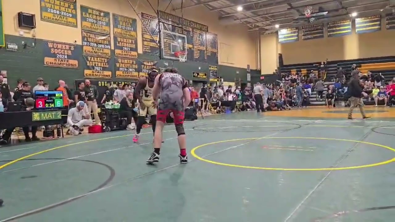 Gary Koeneman - 2026 Regionals - Round One VS. Cambridge South Dorchester - Senior Year 150 wt class