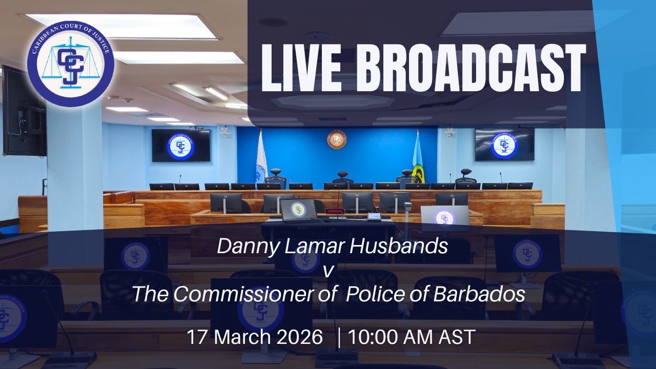 Hearing of the Appeal - BBCR2025/001 Danny Lamar Husbands v Commissioner of Police