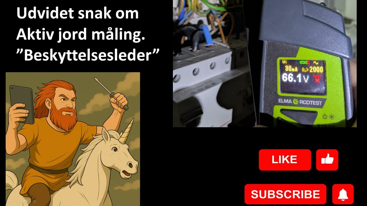 Bruge spændings tester til jord forbindelse mellem tavle og udtag. 