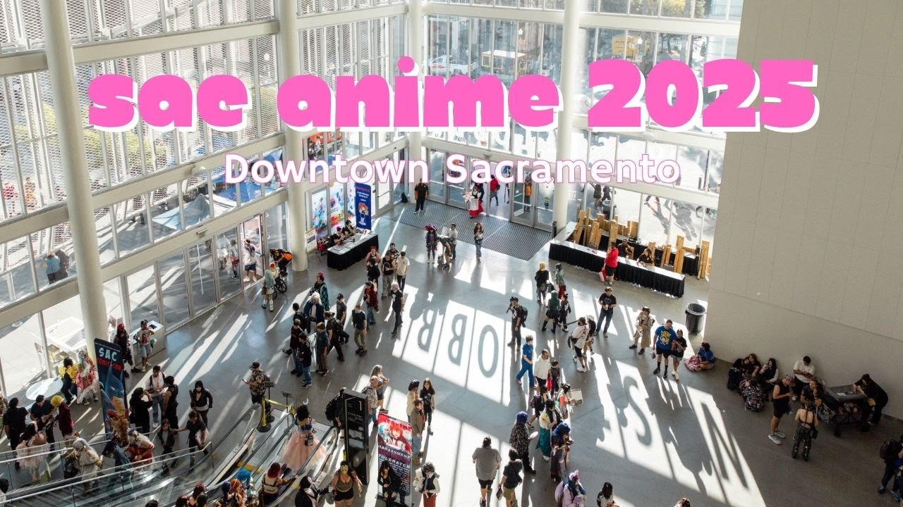 Sac Anime 2025 Highlights | Northern California’s Biggest Anime Event 🎉🎭