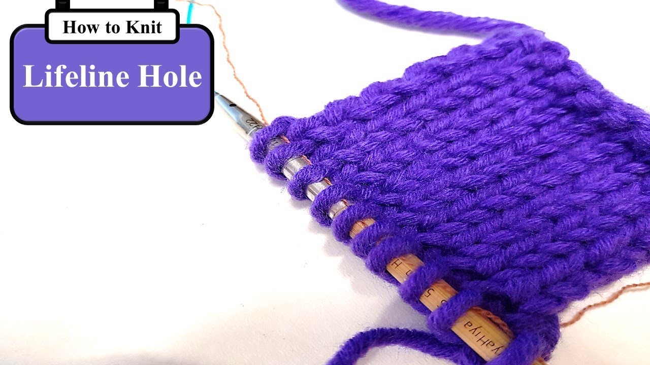 How to use the Lifeline Hole on your Interchangeable Cable - Knitting
