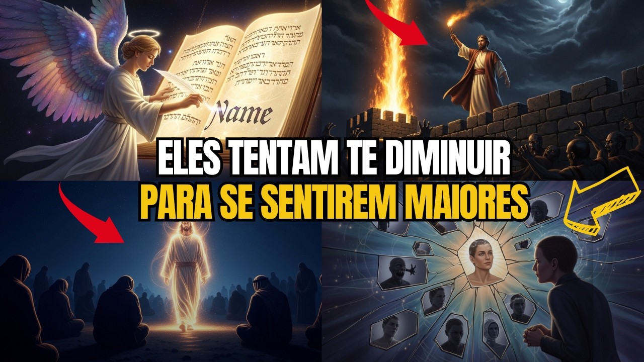 ESCOLHIDOS: Por Que Eles Tentam Te Diminuir Para Se Sentirem Maiores?