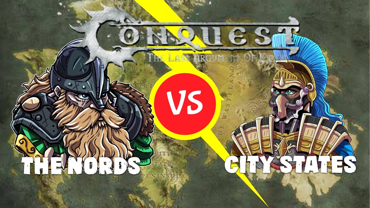 Conquest The Last Argument of Kings Battle Report: The Nords vs The City States