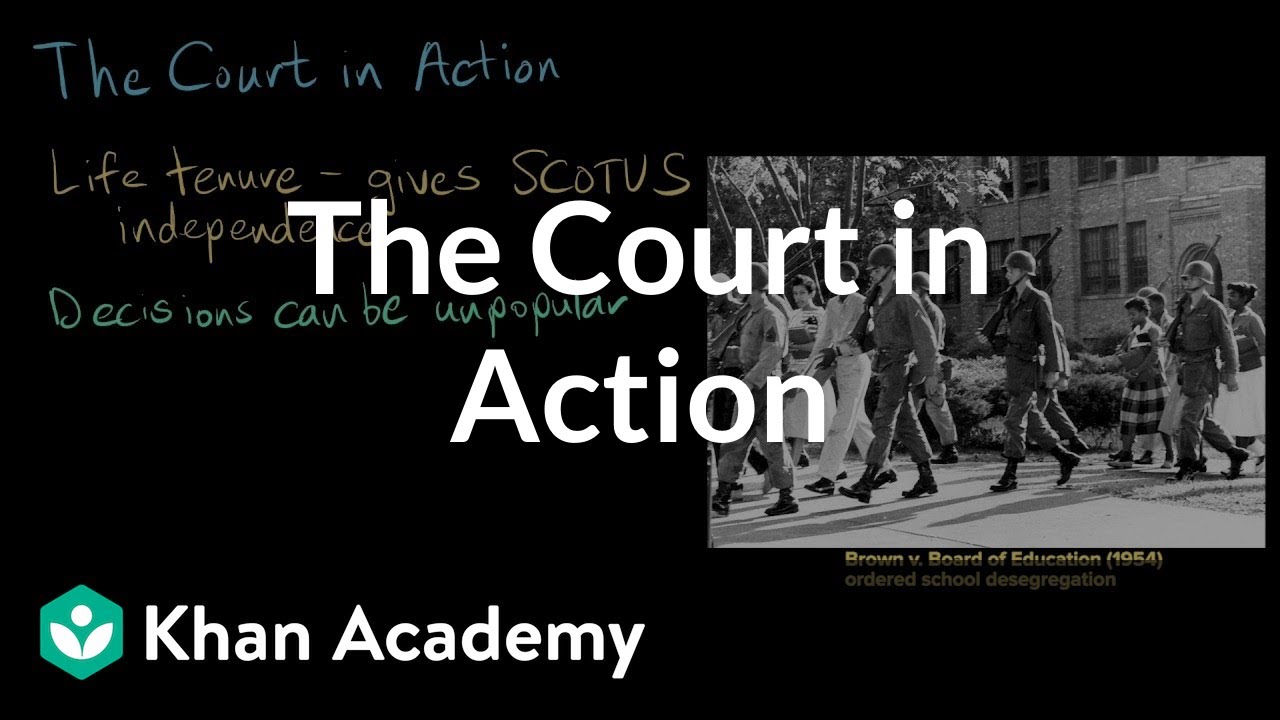 The Court in Action | AP US Government and Politics | Khan Academy