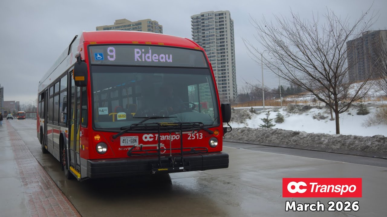⚡️LFSe+ | OC Transpo Route 9 Rideau | #octranspo