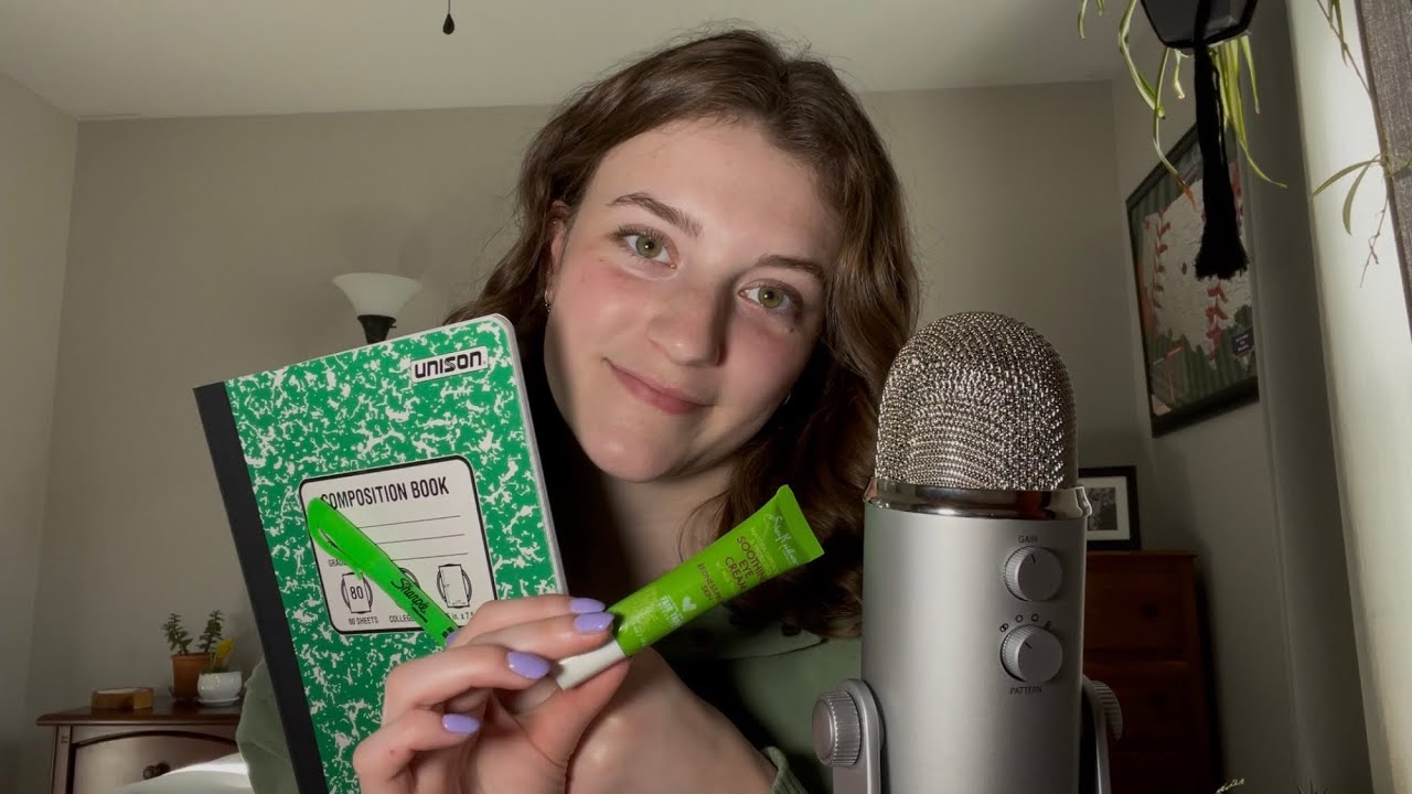 ASMR only GREEN triggers 💚