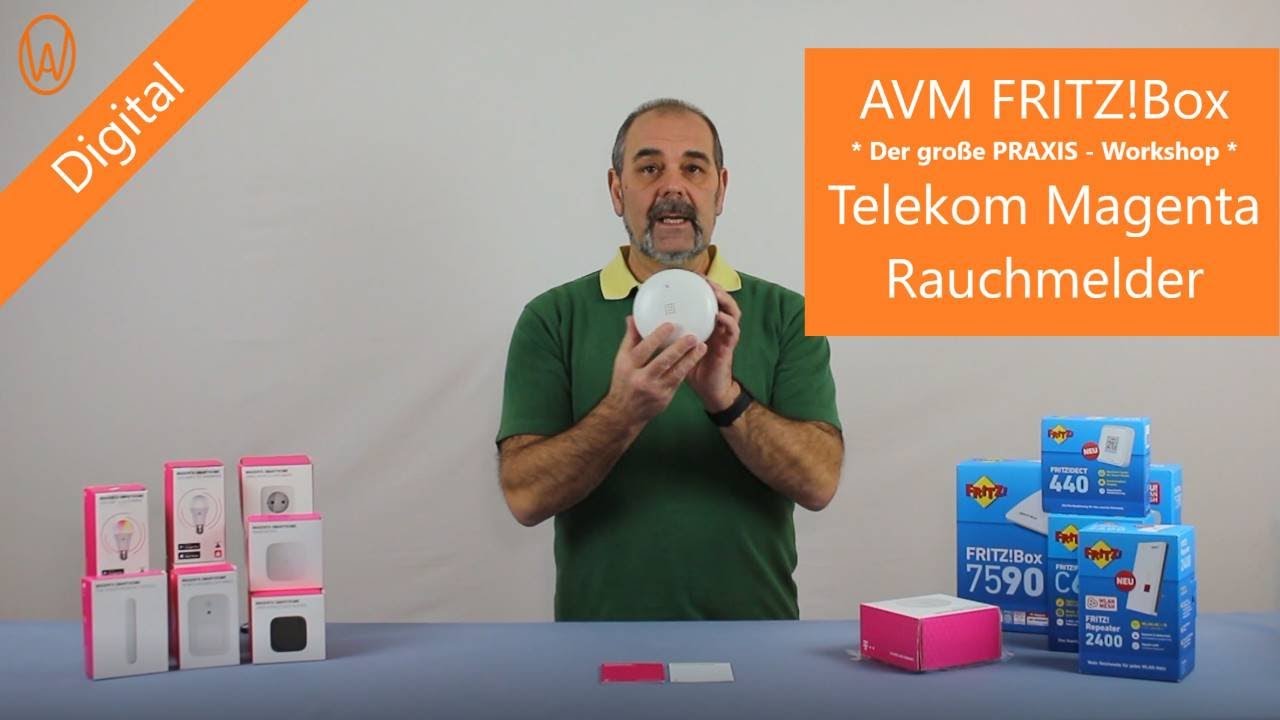 AVM FRITZ!Box & Telekom Magenta Smarthome Rauchmelder