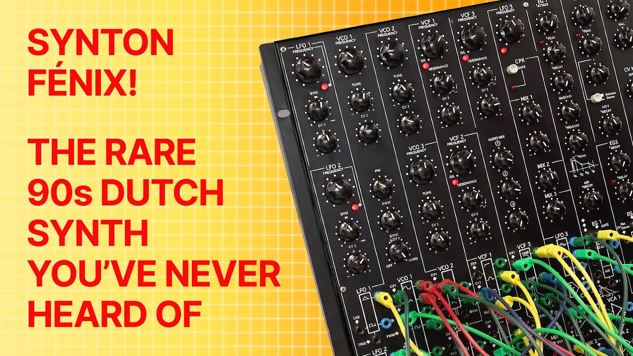 The Synton Fénix : The Rarest Dutch Synth of ALL TIME ?!